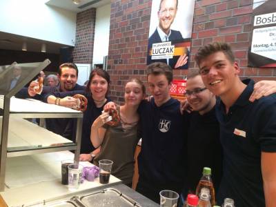 Wahlkampfschlussspurt mit Wolfgang Bosbach in Lichtenrade