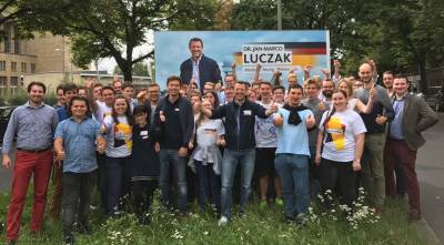 Haustrwahlkampf mit der Jungen Union Baden-Wrttemberg - Haustürwahlkampf mit der Jungen Union Baden-Württemberg