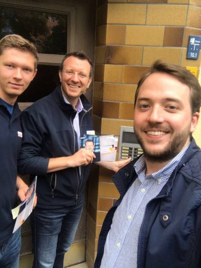Haustrwahlkampf mit Dr. Jan-Marco Luczak