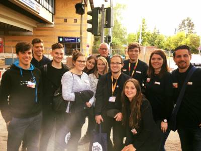 Haustrwahlkampf in Lichtenrade