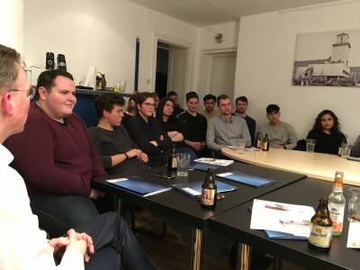 Diskussion mit Florian Graf MdA