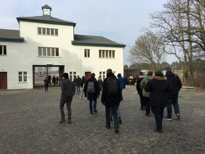 Besuch der Gedenksttte Sachsenhausen